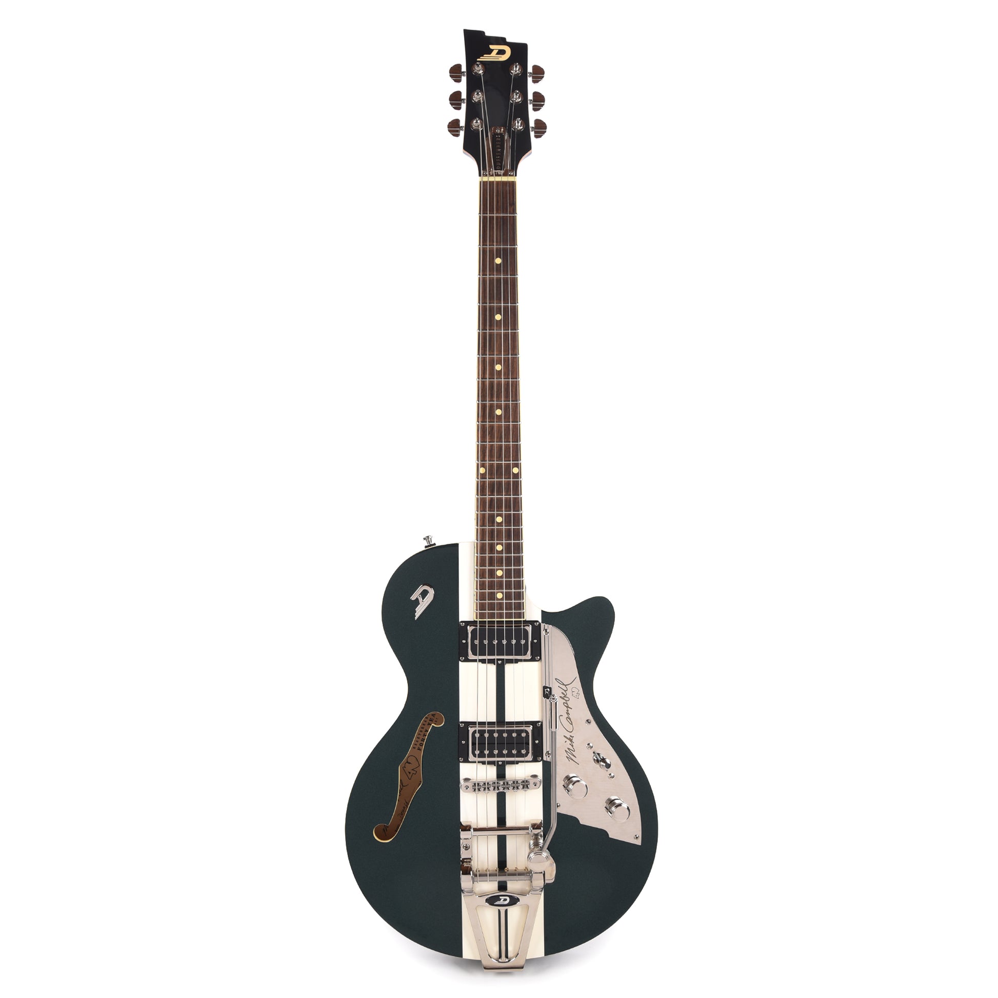 Duesenberg Custom Shop Mike Campbell 40th Anniversary Catalina Green Electric Guitars / Semi-Hollow