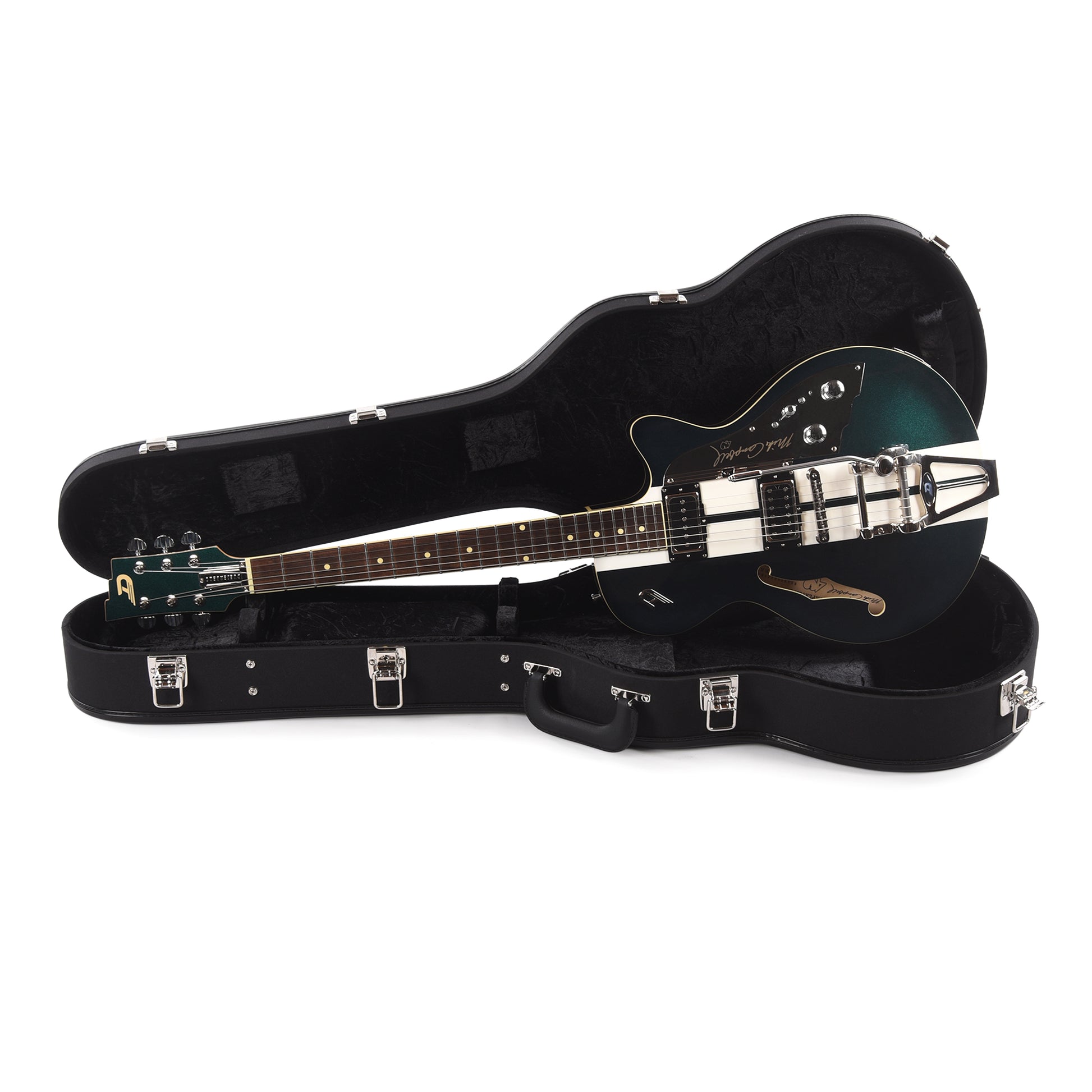 Duesenberg Custom Shop Mike Campbell 40th Anniversary Catalina Green Electric Guitars / Semi-Hollow