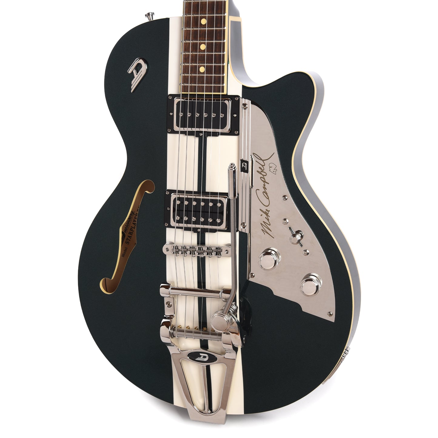 Duesenberg Custom Shop Mike Campbell 40th Anniversary Catalina Green Electric Guitars / Semi-Hollow