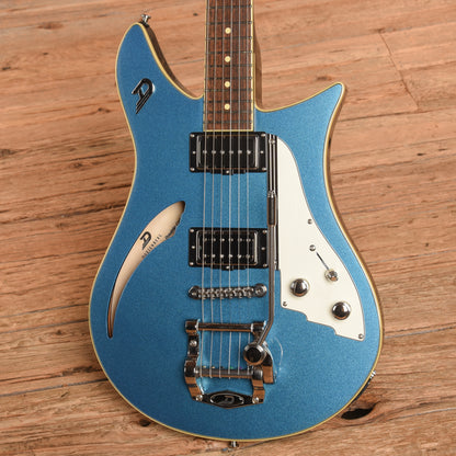 Duesenberg Double Cat Blue Electric Guitars / Semi-Hollow