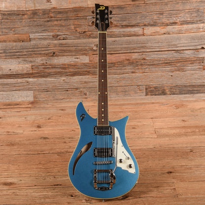 Duesenberg Double Cat Blue Electric Guitars / Semi-Hollow