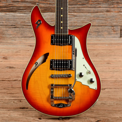 Duesenberg Double Cat Sunburst 2016 Electric Guitars / Semi-Hollow