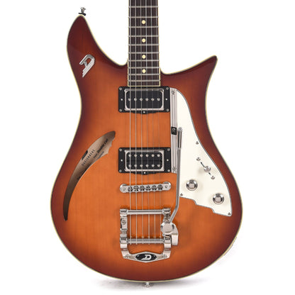 Duesenberg Double Cat Vintage Burst Electric Guitars / Semi-Hollow