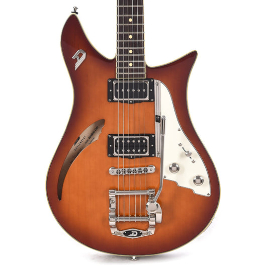 Duesenberg Double Cat Vintage Burst Electric Guitars / Semi-Hollow