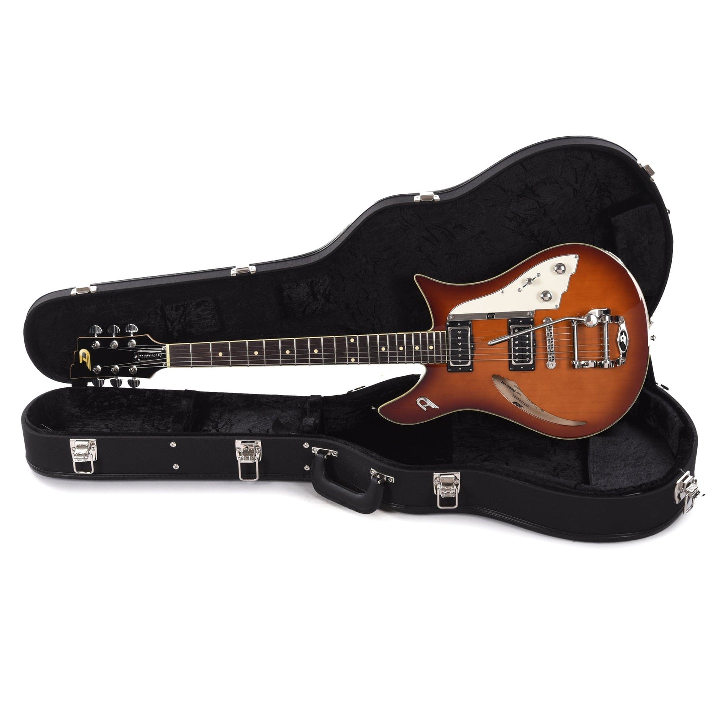 Duesenberg Double Cat Vintage Burst Electric Guitars / Semi-Hollow