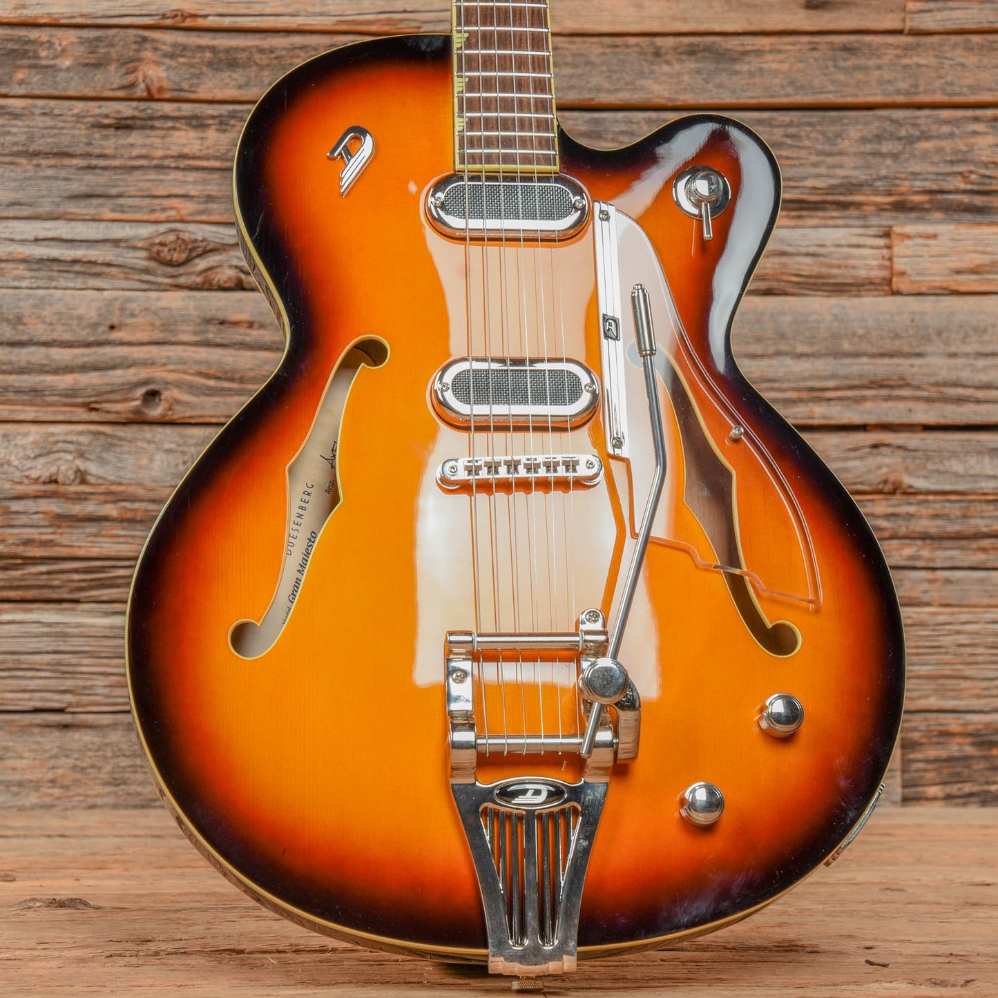 Duesenberg Gran Majesto Singlecut Sunburst Electric Guitars / Semi-Hollow