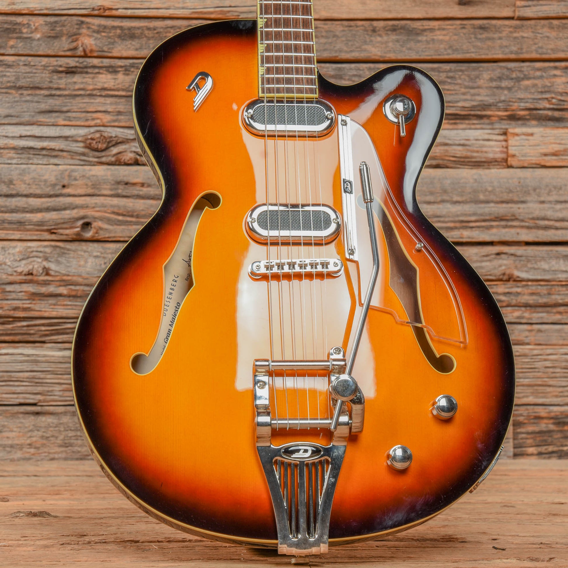 Duesenberg Gran Majesto Singlecut Sunburst Electric Guitars / Semi-Hollow