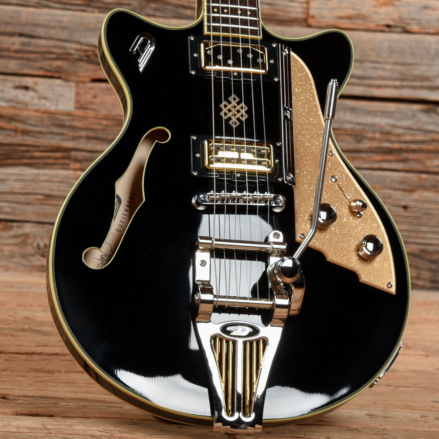 Duesenberg Joe Walsh Black Electric Guitars / Semi-Hollow