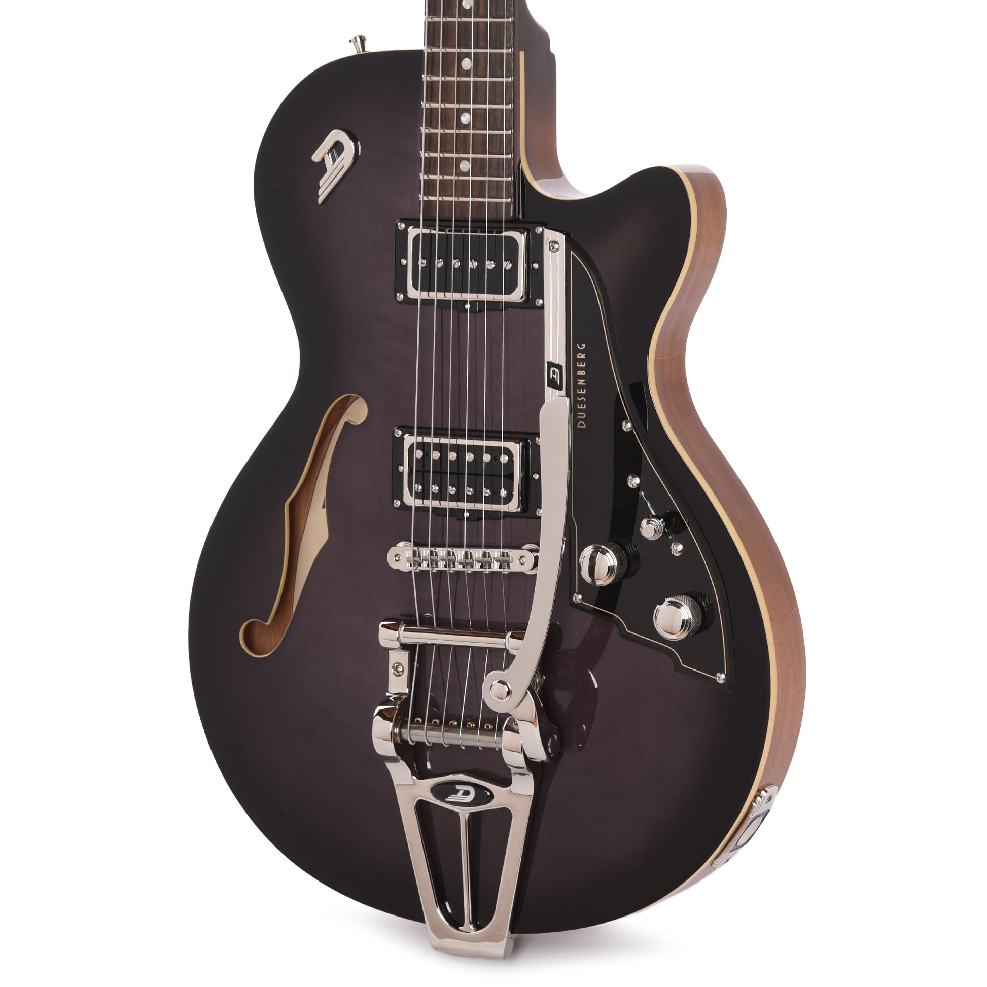 Duesenberg Starplayer CBR Transparent Black Electric Guitars / Semi-Hollow