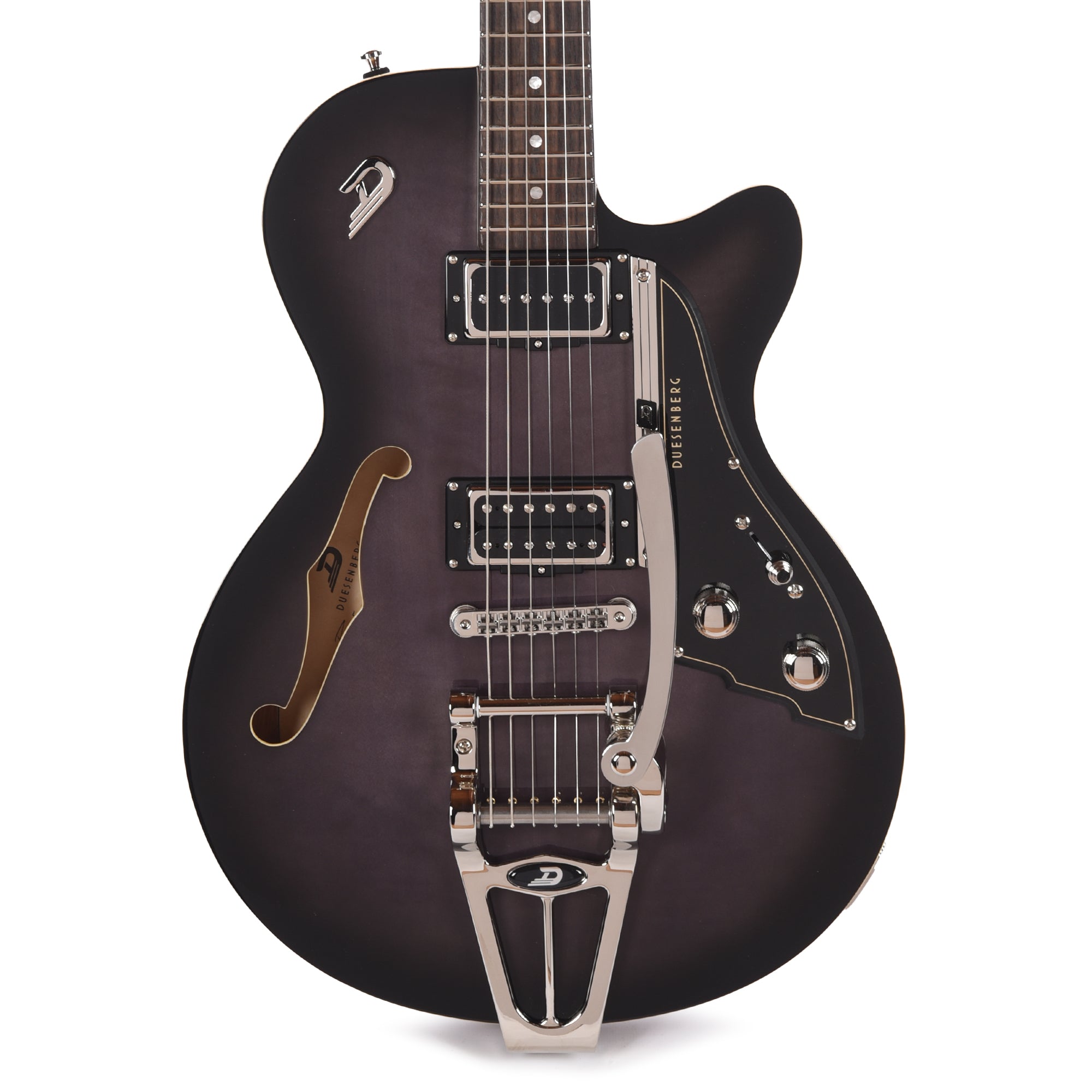 Duesenberg Starplayer CBR Transparent Black Electric Guitars / Semi-Hollow