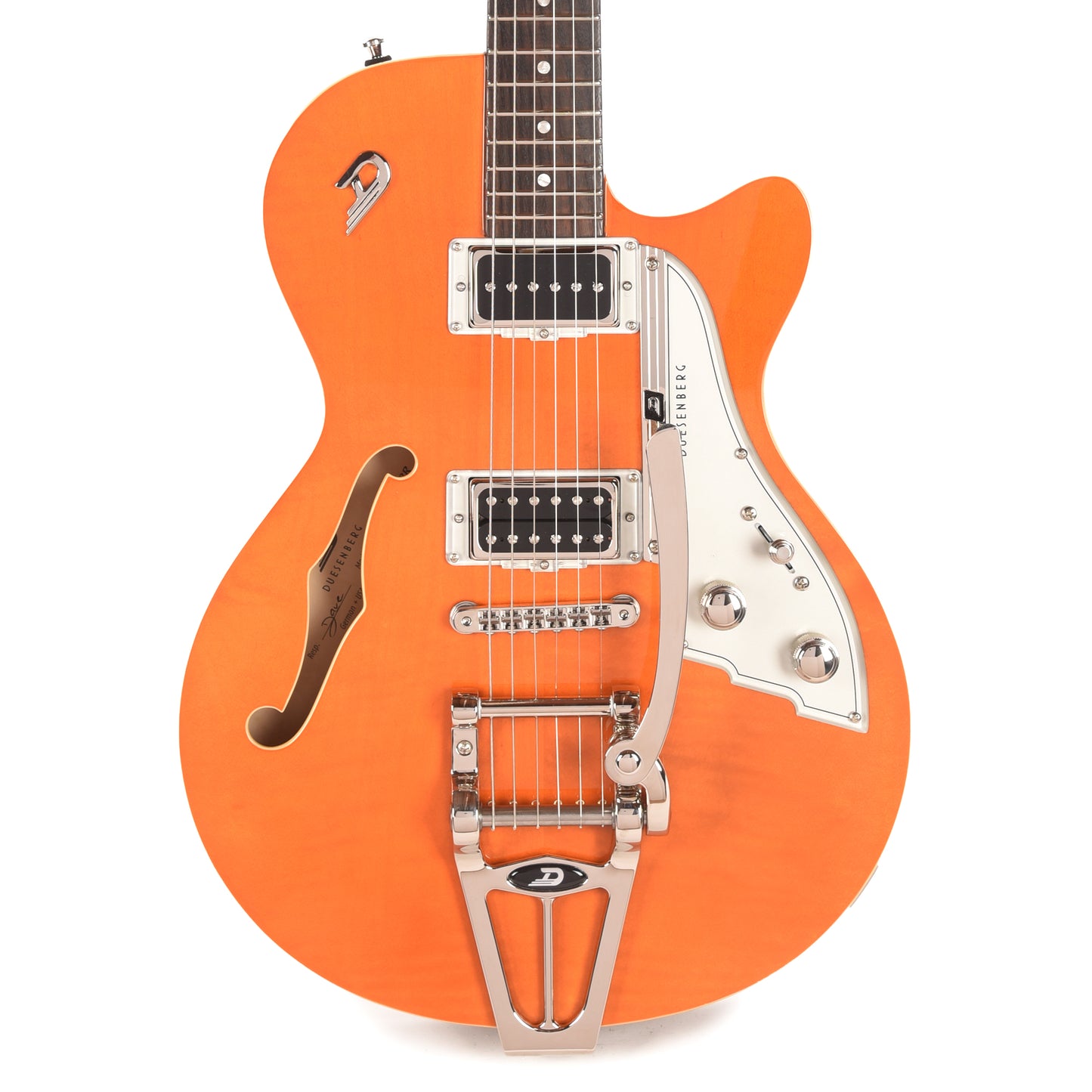 Duesenberg Starplayer CBR Transparent Orange Electric Guitars / Semi-Hollow