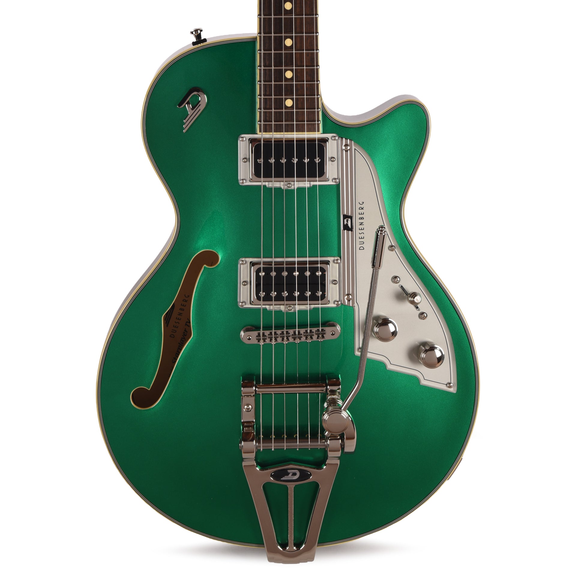 Duesenberg Starplayer TV Balboa Pearl Green Electric Guitars / Semi-Hollow