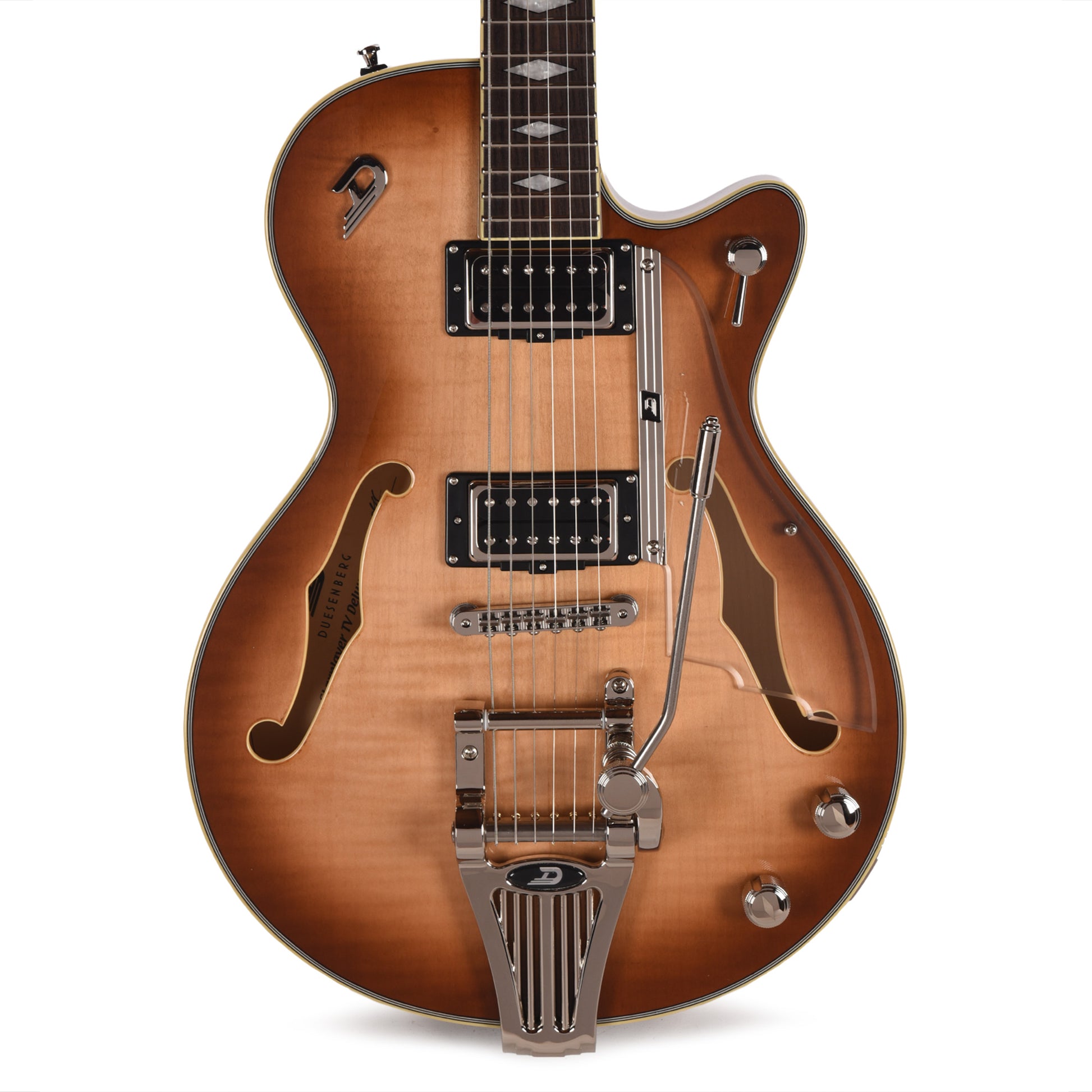 Duesenberg Starplayer TV Deluxe Light Antique Burst Electric Guitars / Semi-Hollow