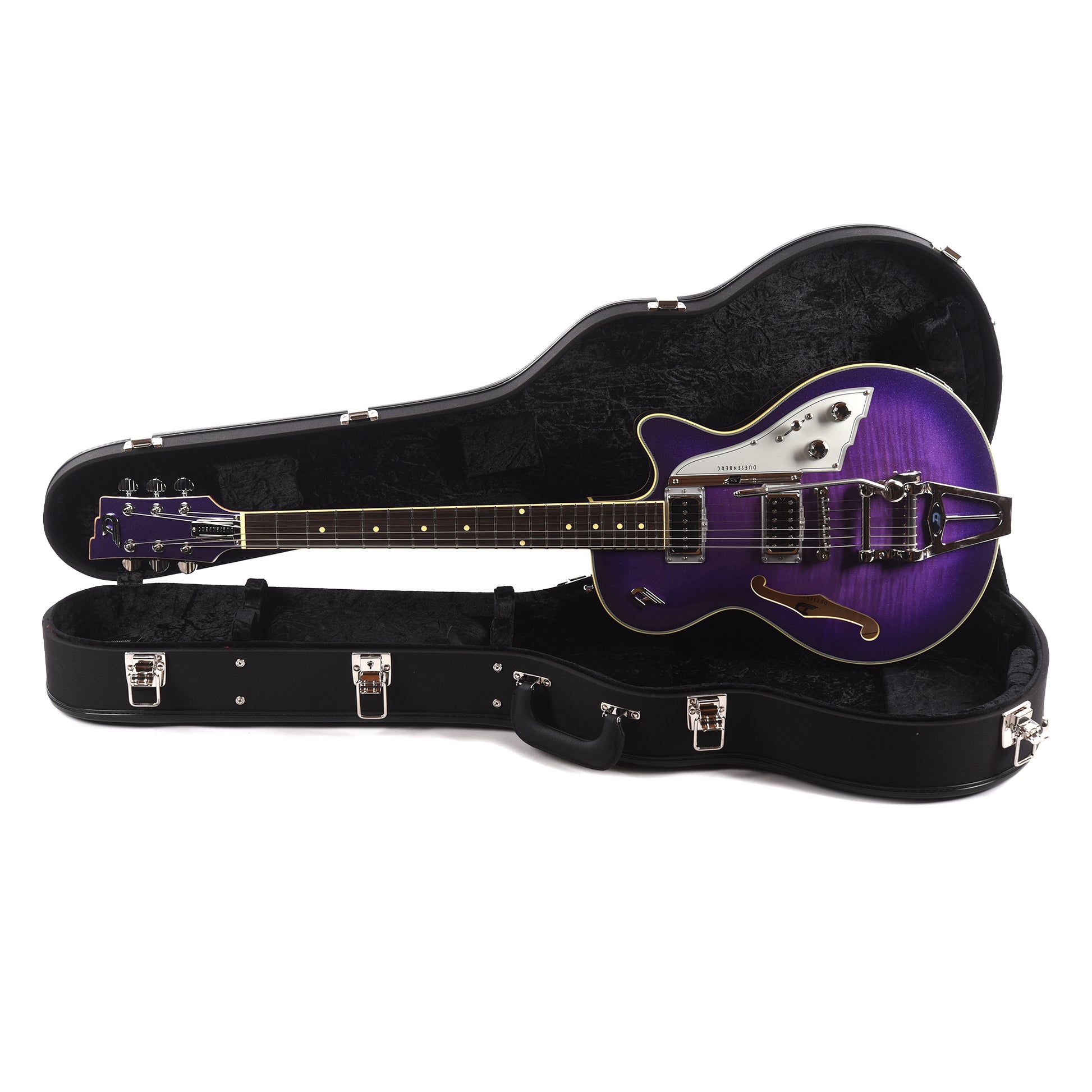 Duesenberg Starplayer TV Galaxy Purple Burst Electric Guitars / Semi-Hollow