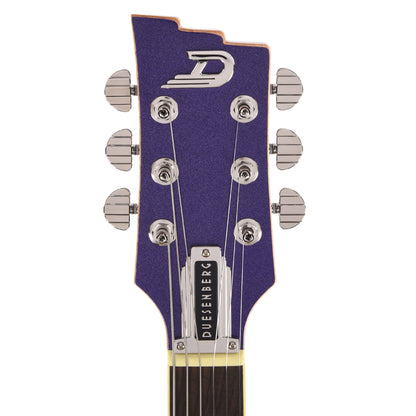 Duesenberg Starplayer TV Galaxy Purple Burst Electric Guitars / Semi-Hollow