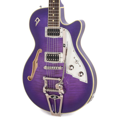 Duesenberg Starplayer TV Galaxy Purple Burst Electric Guitars / Semi-Hollow