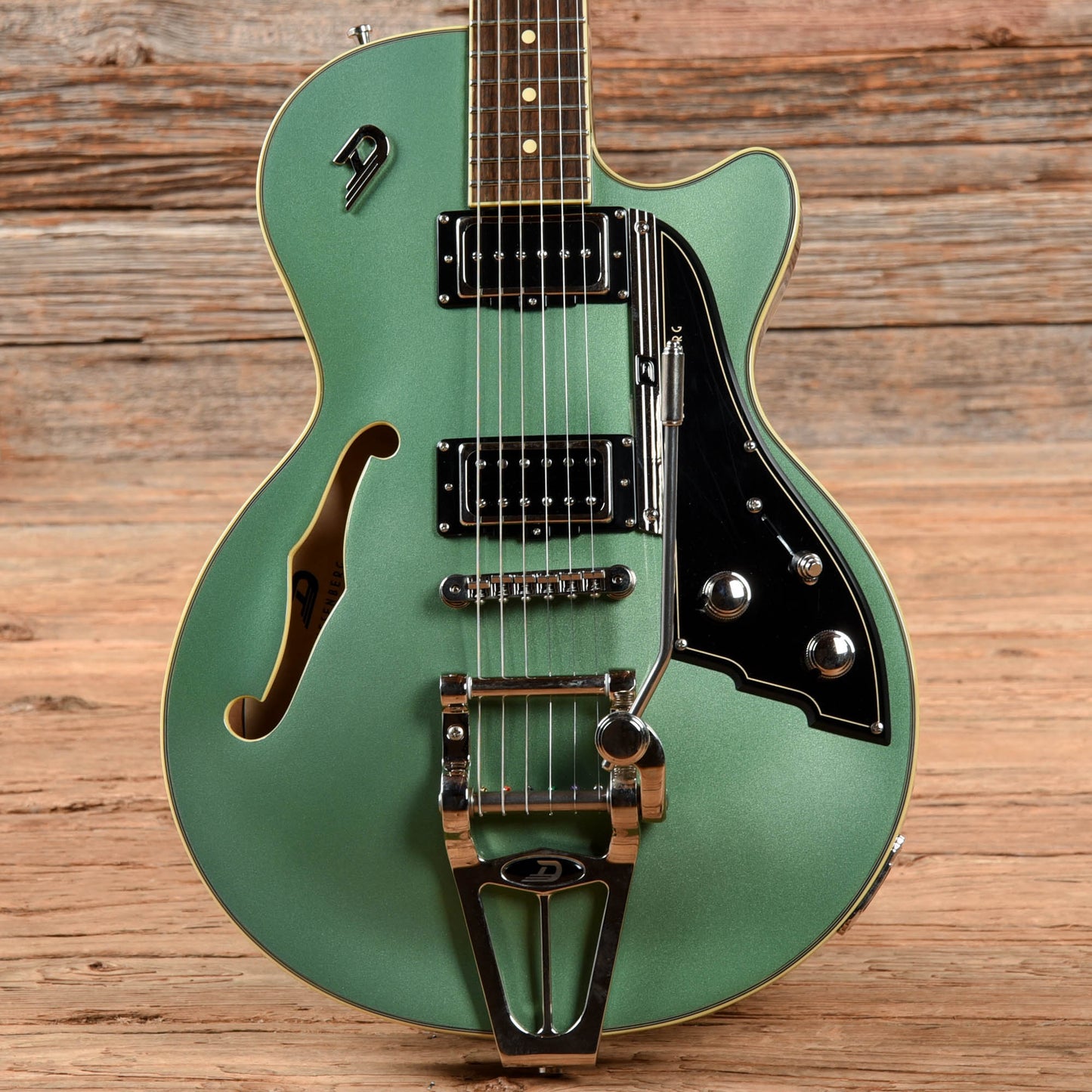 Duesenberg Starplayer TV Harbor Green Electric Guitars / Semi-Hollow