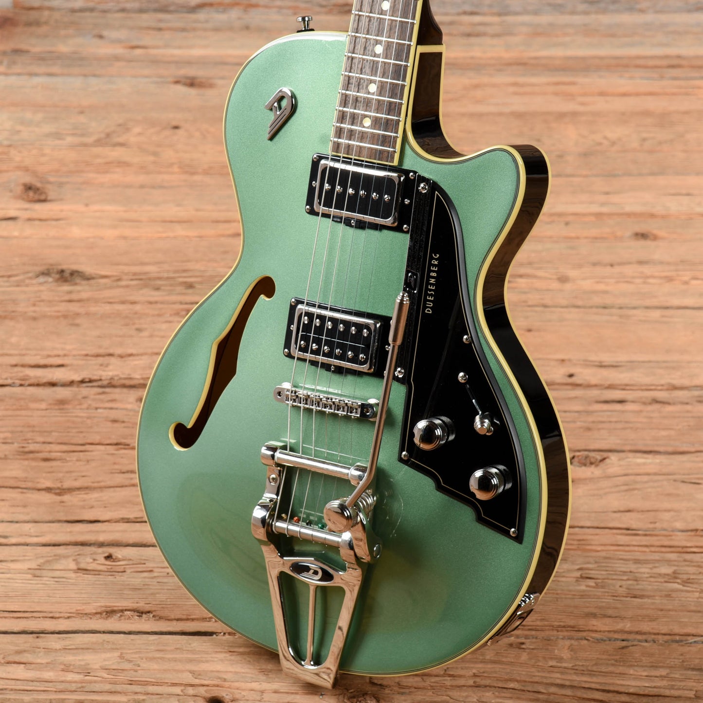 Duesenberg Starplayer TV Harbor Green Electric Guitars / Semi-Hollow