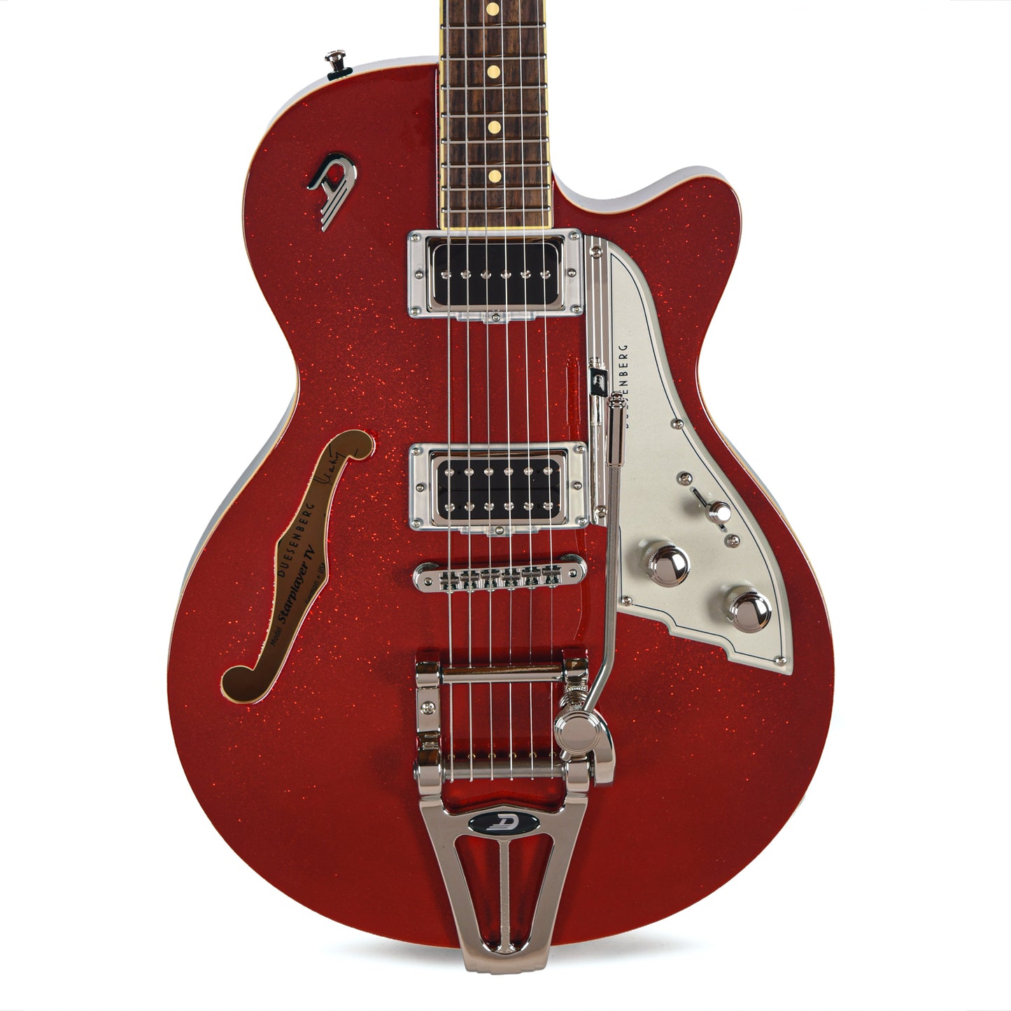 Duesenberg Starplayer TV Morello Flake Electric Guitars / Semi-Hollow