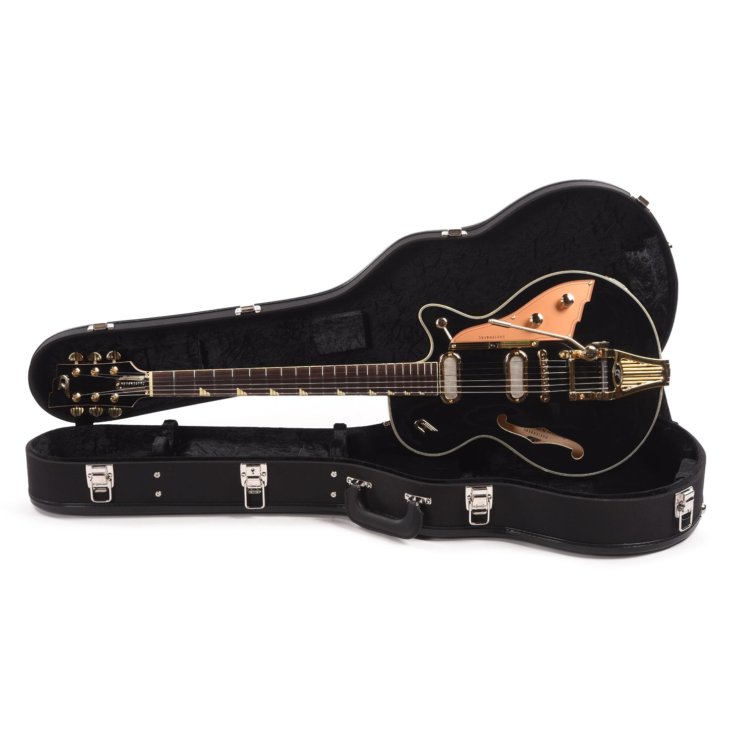 Duesenberg Starplayer TV Phonic Black Electric Guitars / Semi-Hollow