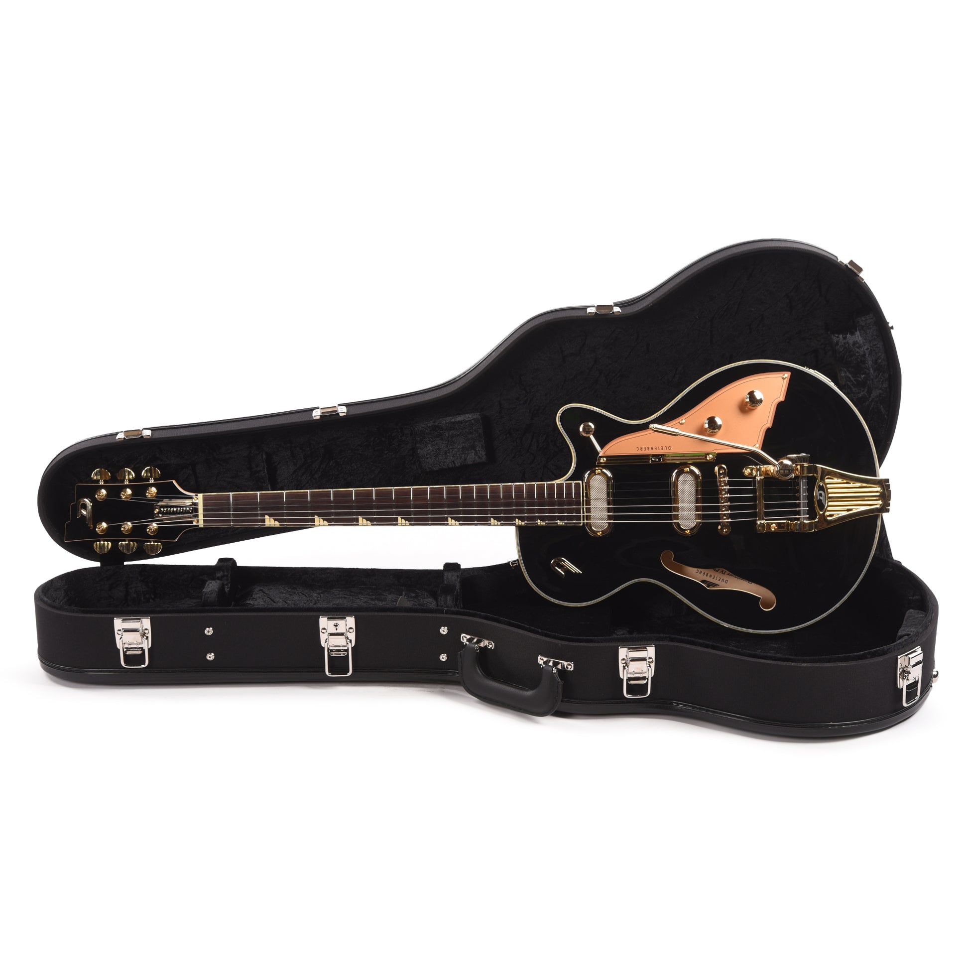 Duesenberg Starplayer TV Phonic Black Electric Guitars / Semi-Hollow