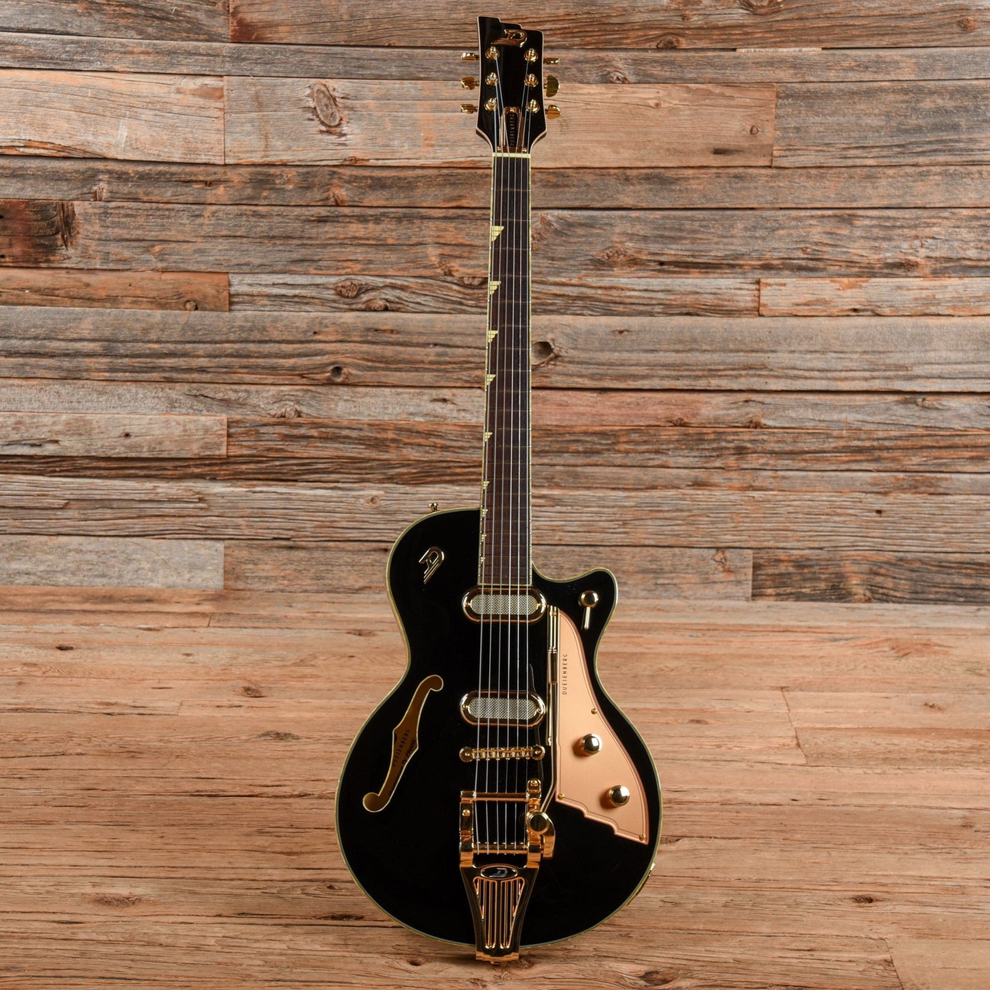 Duesenberg Starplayer TV Phonic Black Electric Guitars / Semi-Hollow