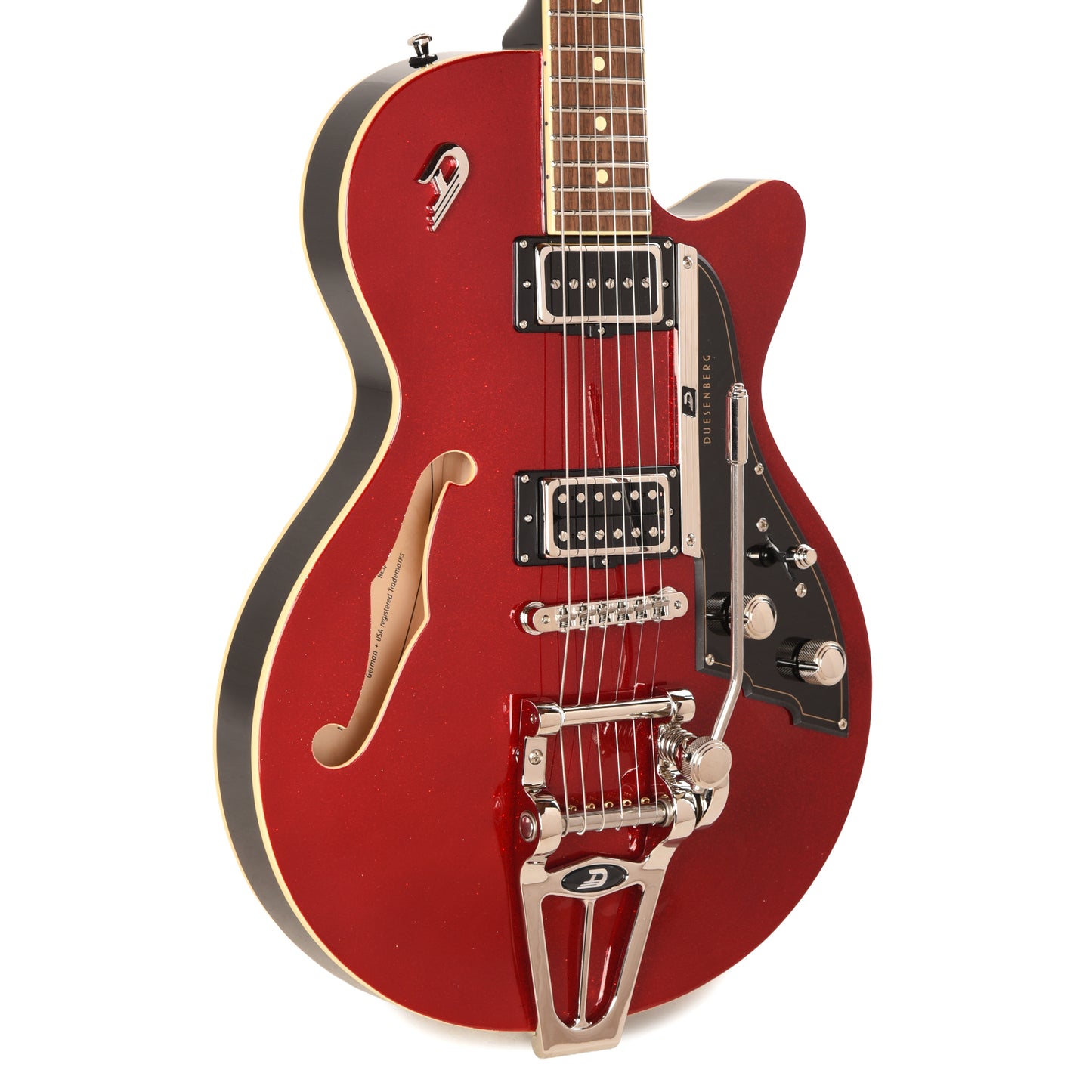 Duesenberg Starplayer TV Red Sparkle Electric Guitars / Semi-Hollow