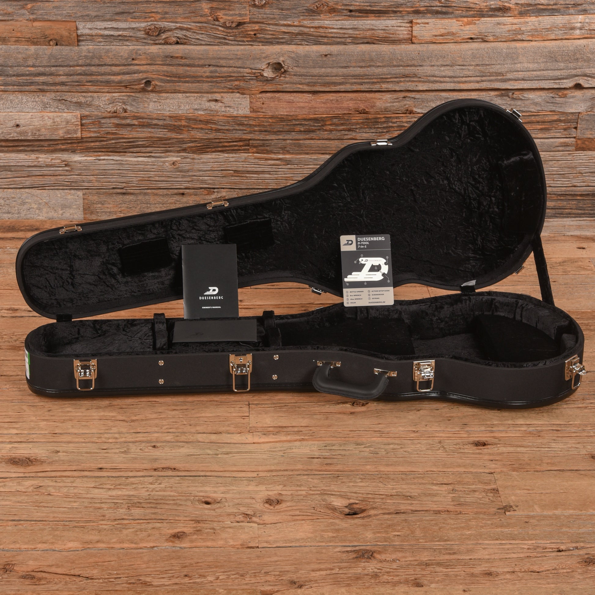 Duesenberg Falken Black Electric Guitars / Solid Body