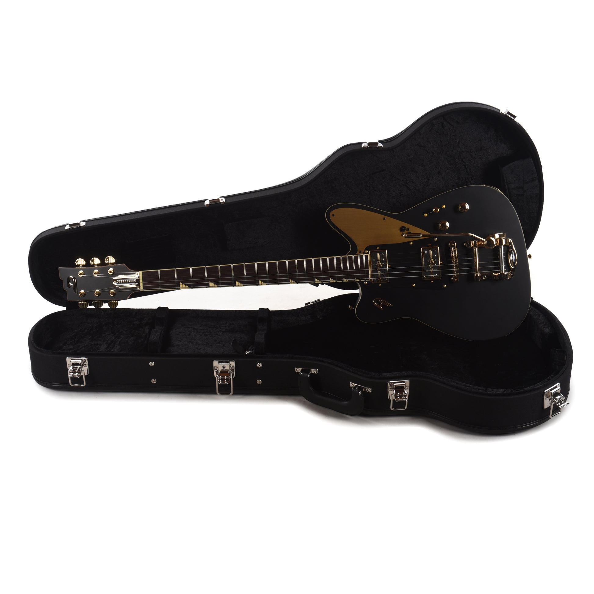 Duesenberg Falken Tremolo Matte Black Electric Guitars / Solid Body