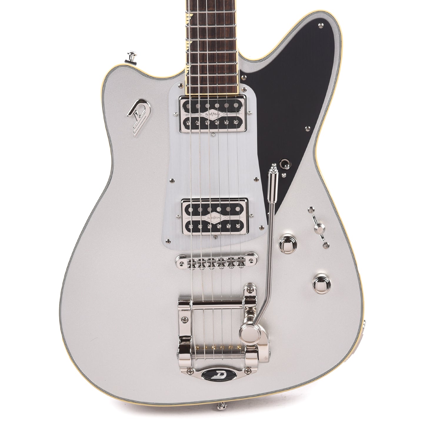 Duesenberg Falken Tremolo Silver Electric Guitars / Solid Body
