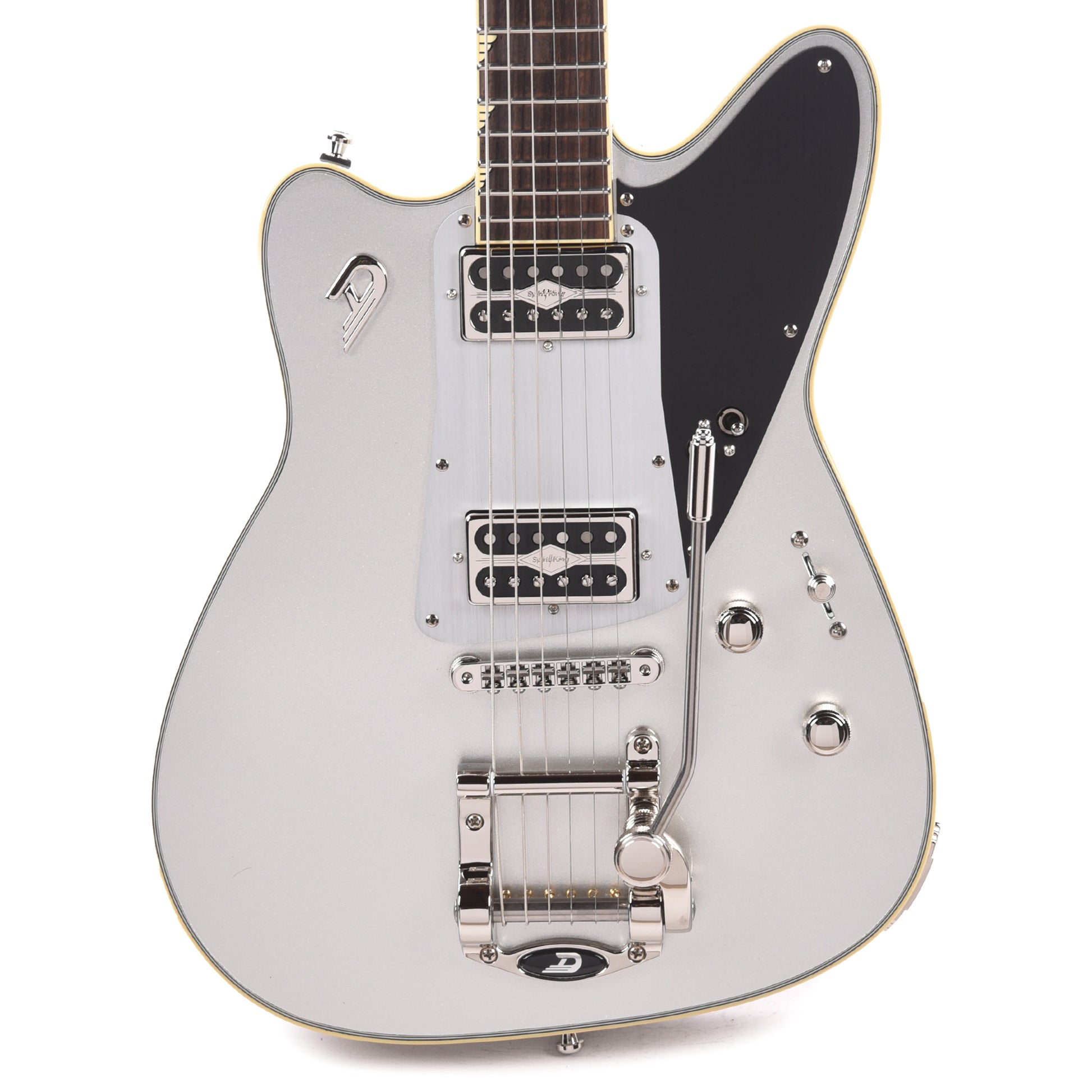Duesenberg Falken Tremolo Silver Electric Guitars / Solid Body