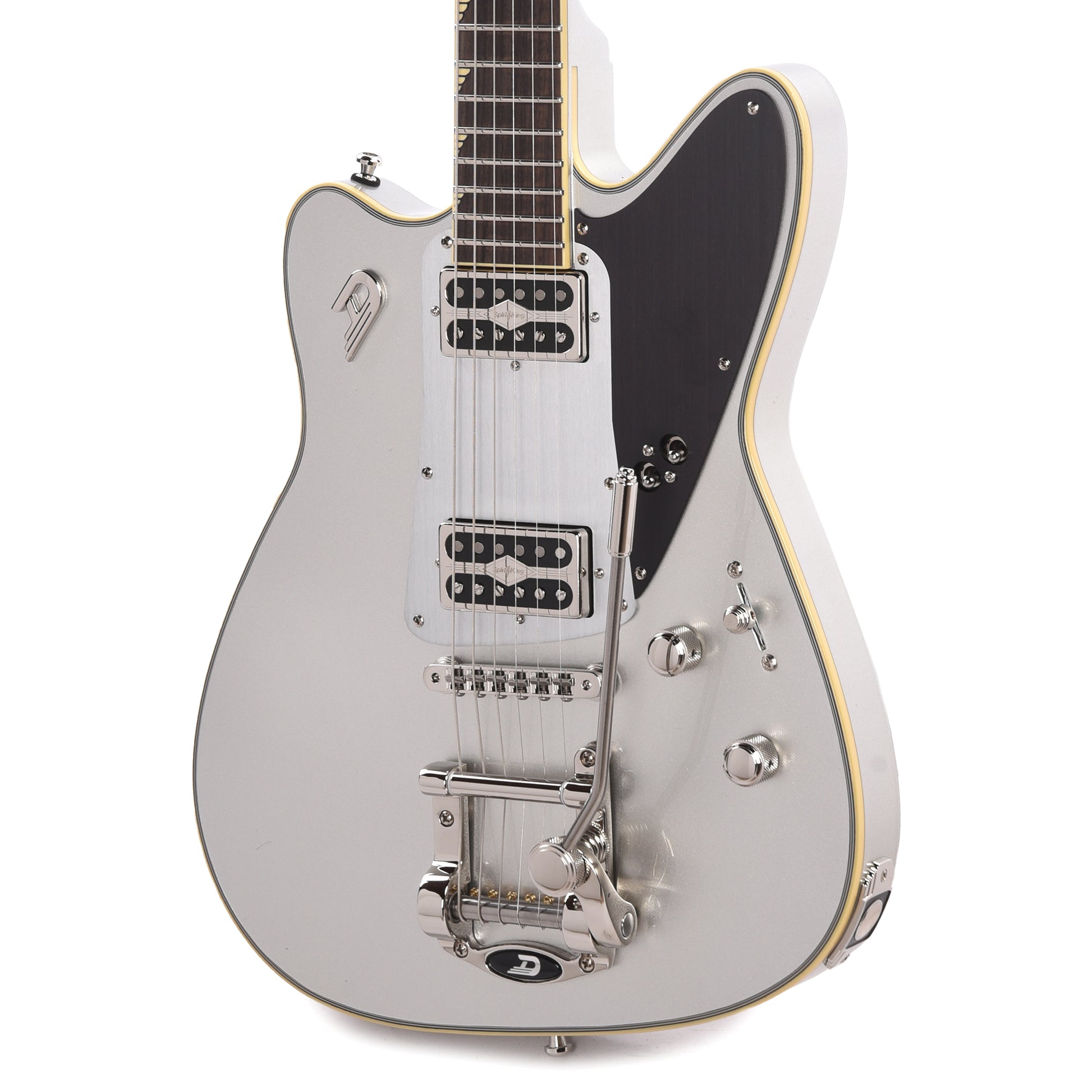 Duesenberg Falken Tremolo Silver Electric Guitars / Solid Body