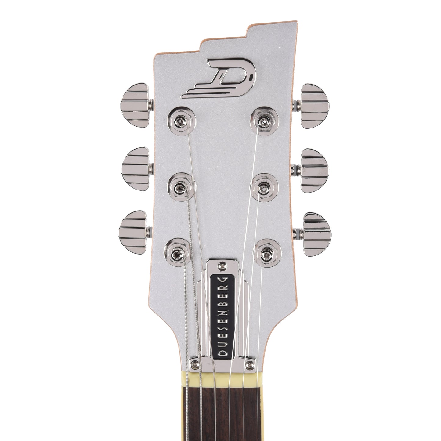 Duesenberg Falken Tremolo Silver Electric Guitars / Solid Body