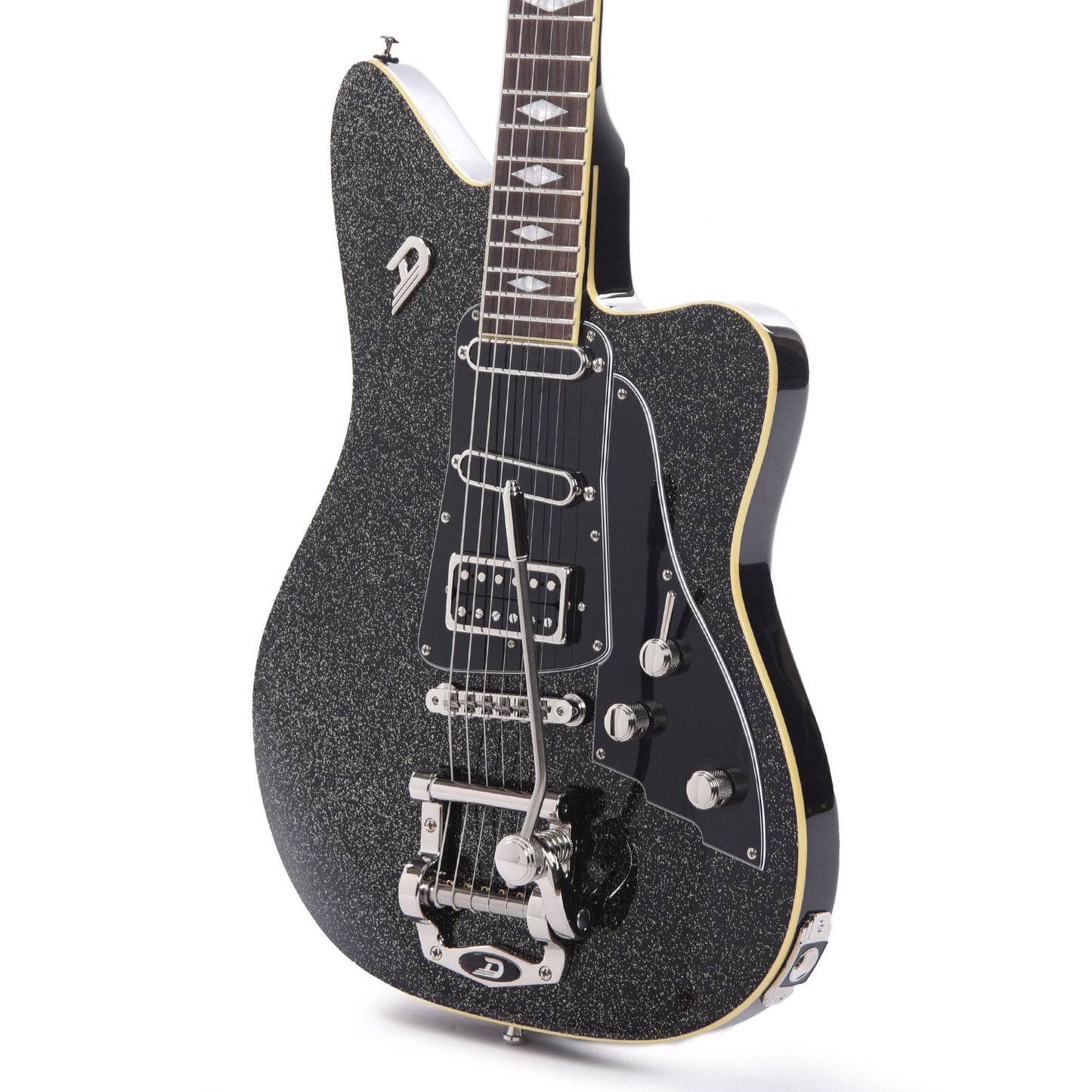 Duesenberg Paloma Black Sparkle Electric Guitars / Solid Body
