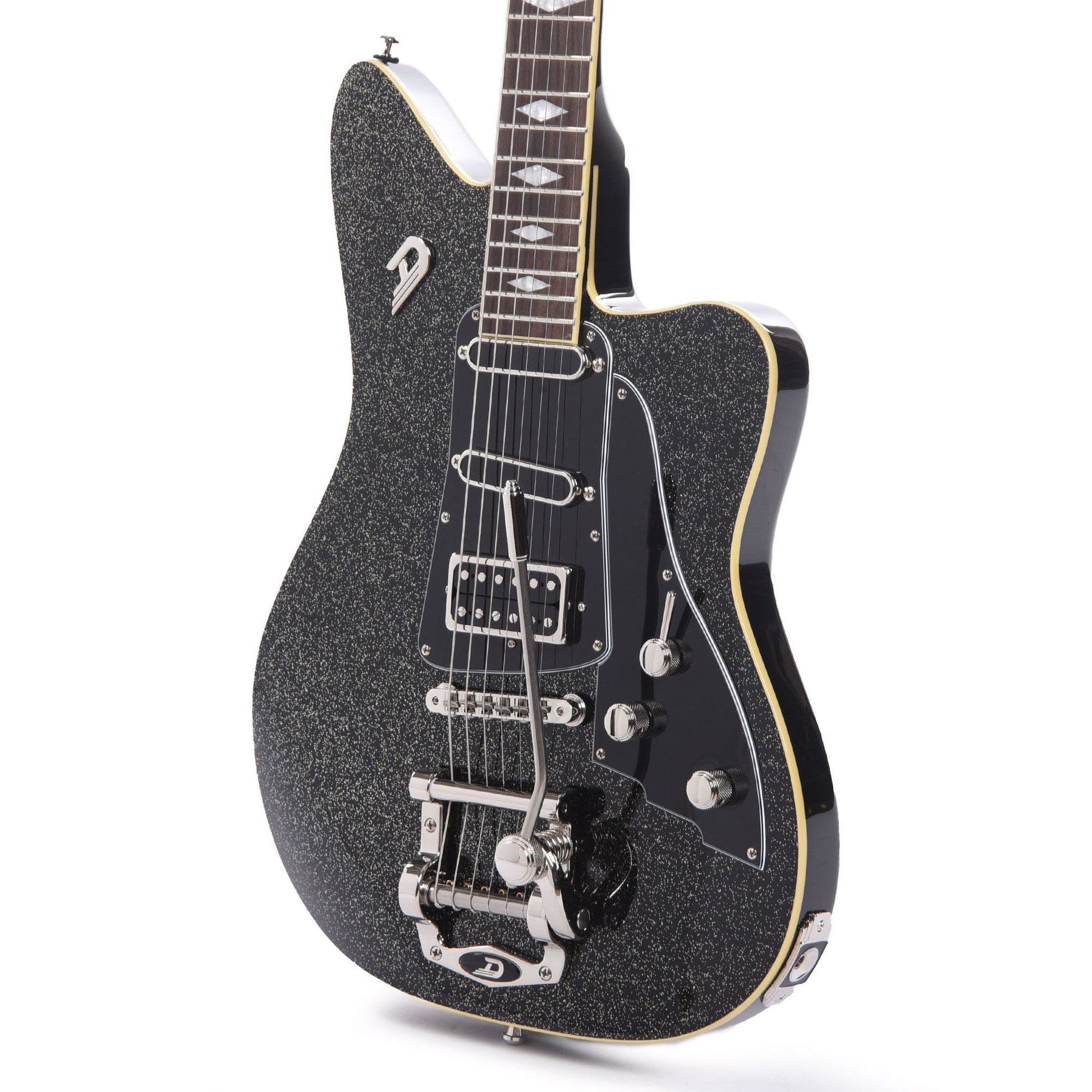Duesenberg Paloma Black Sparkle Electric Guitars / Solid Body