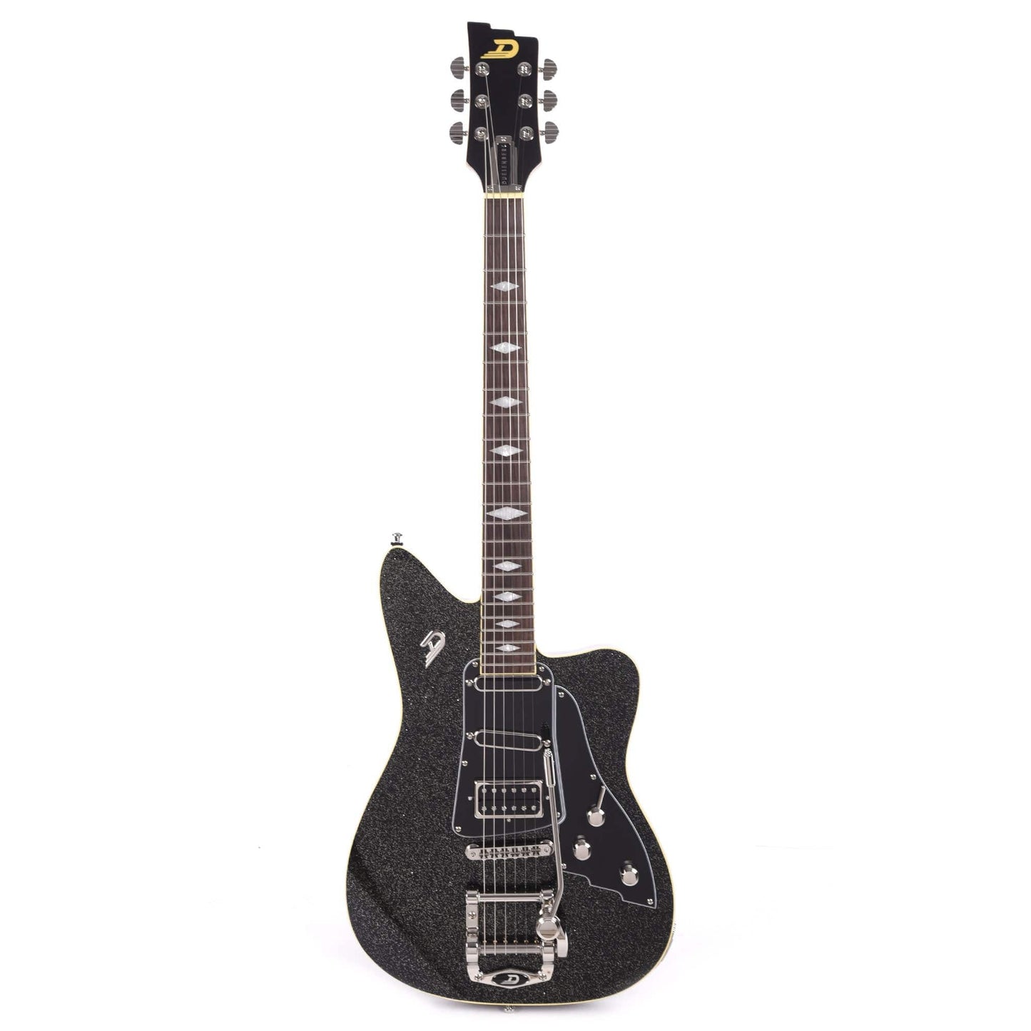 Duesenberg Paloma Black Sparkle Electric Guitars / Solid Body
