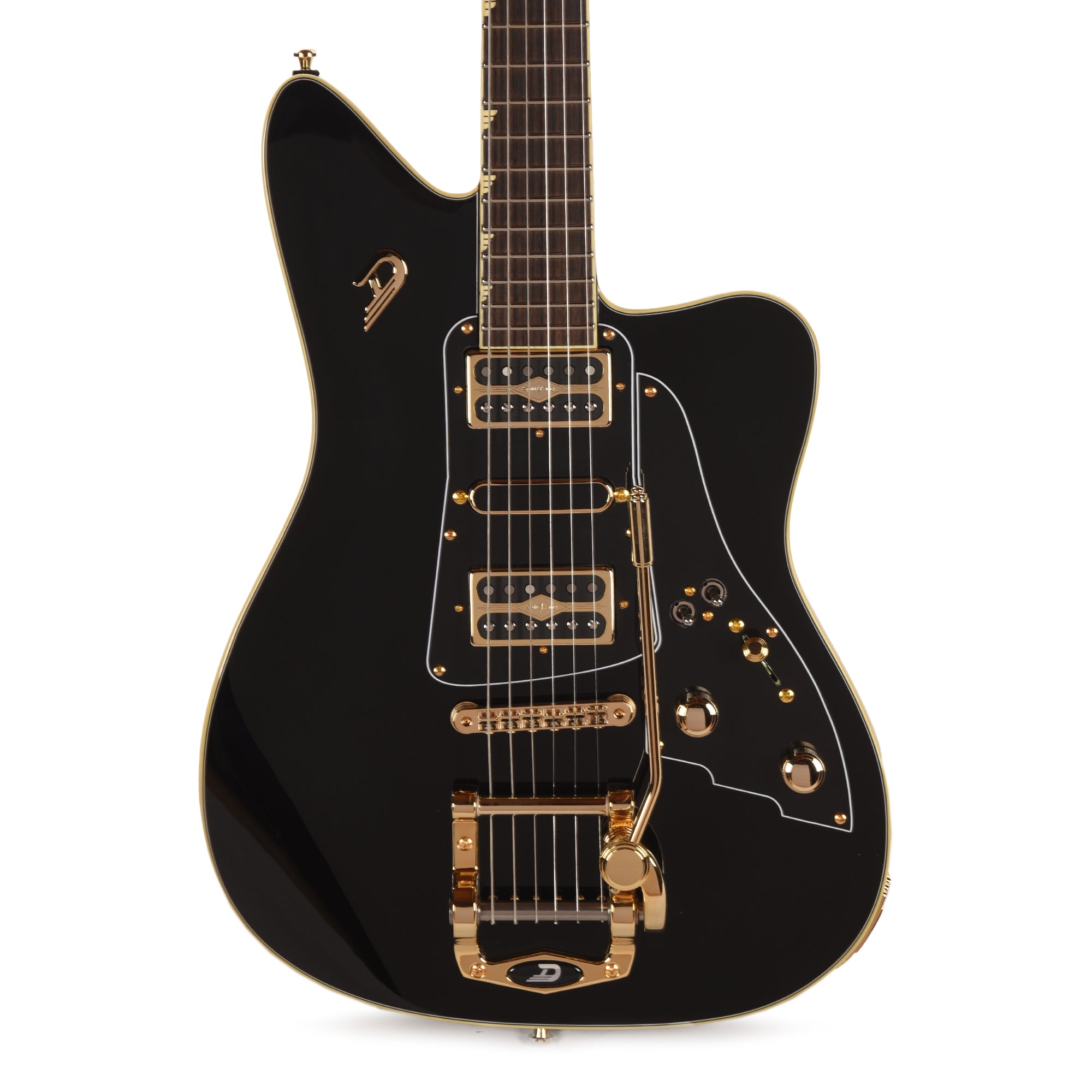 Duesenberg Paloma Custom Black Custom Electric Guitars / Solid Body