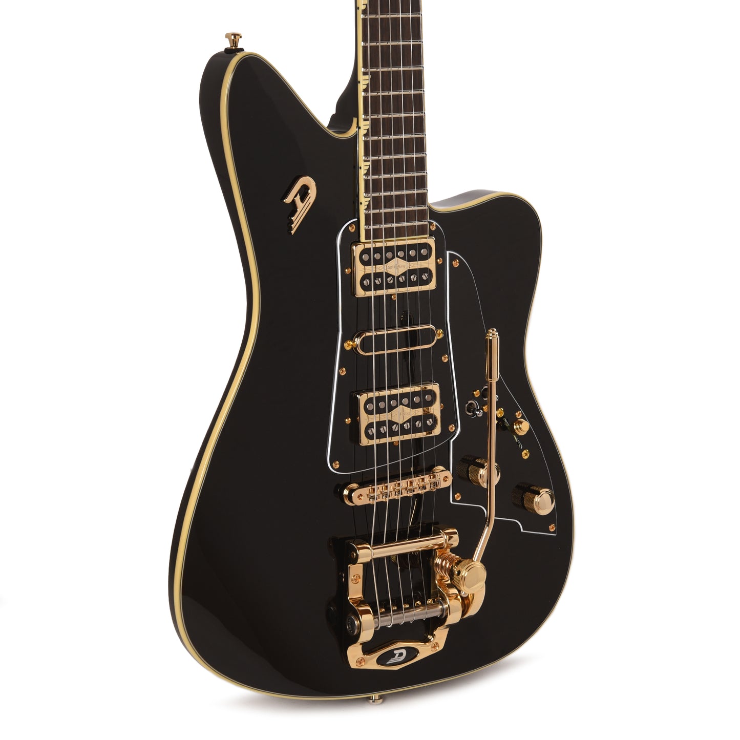 Duesenberg Paloma Custom Black Custom Electric Guitars / Solid Body