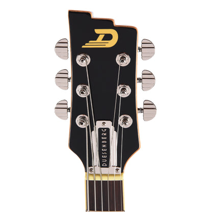 Duesenberg Paloma D6 Baritone Black Sparkle Electric Guitars / Solid Body