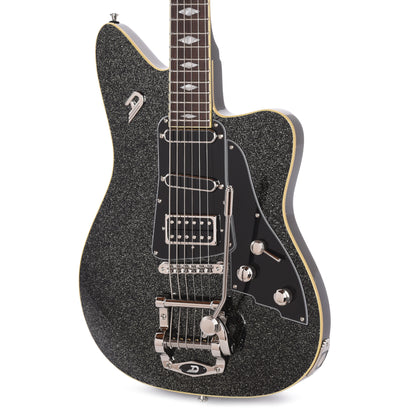 Duesenberg Paloma D6 Baritone Black Sparkle Electric Guitars / Solid Body