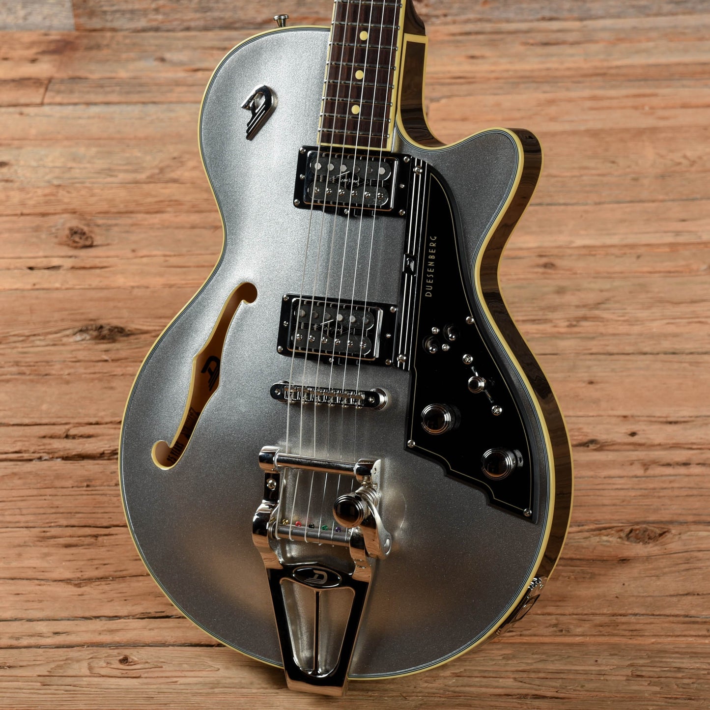 Duesenberg Starplayer TV 25th Anniversary Silver Sparkle Electric Guitars / Solid Body