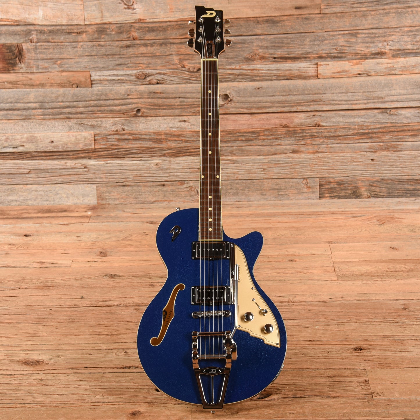 Duesenberg Starplayer TV Blue Sparkle Electric Guitars / Solid Body