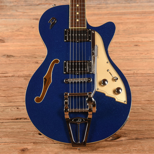 Duesenberg Starplayer TV Blue Sparkle Electric Guitars / Solid Body