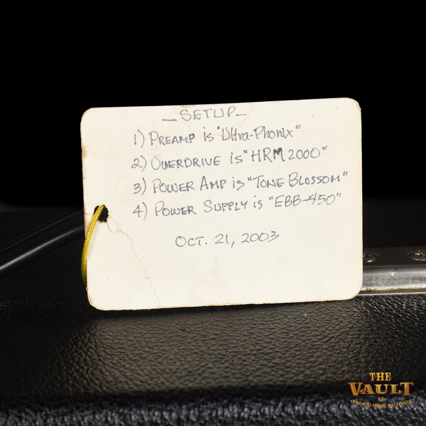 Dumble Overdrive Special Head w/ Matching 1x12" EV Loaded Cabinet, Footswitch and Hangtag  2003 Amps / Guitar Amps / Guitar Cabinets