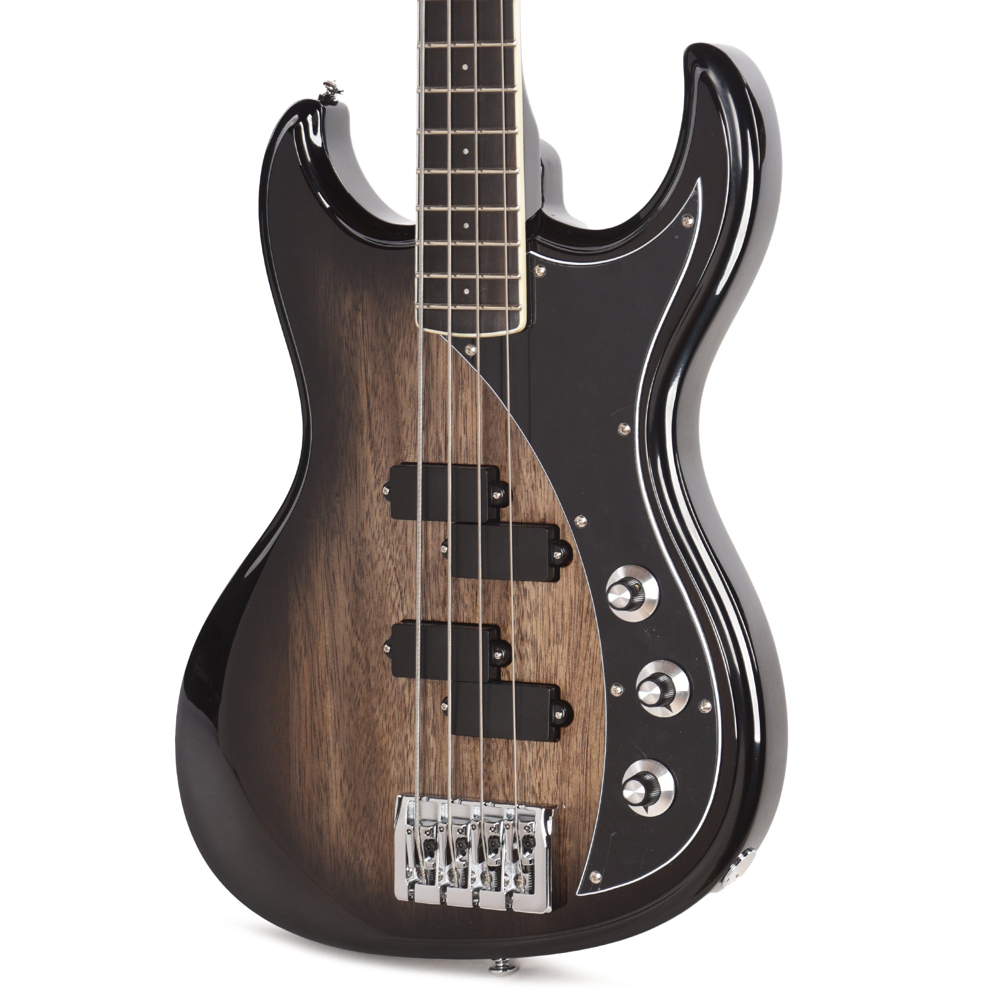 Dunable DE Gnarwhal Bass Black Charcoal Burst Bass Guitars / 4-String