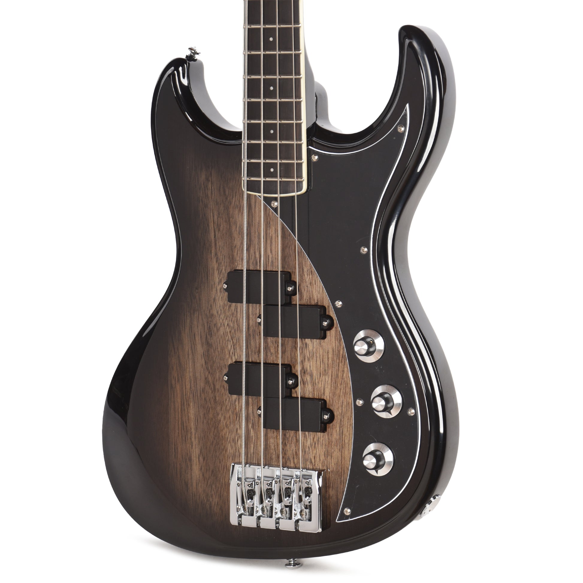 Dunable DE Gnarwhal Bass Black Charcoal Burst Bass Guitars / 4-String