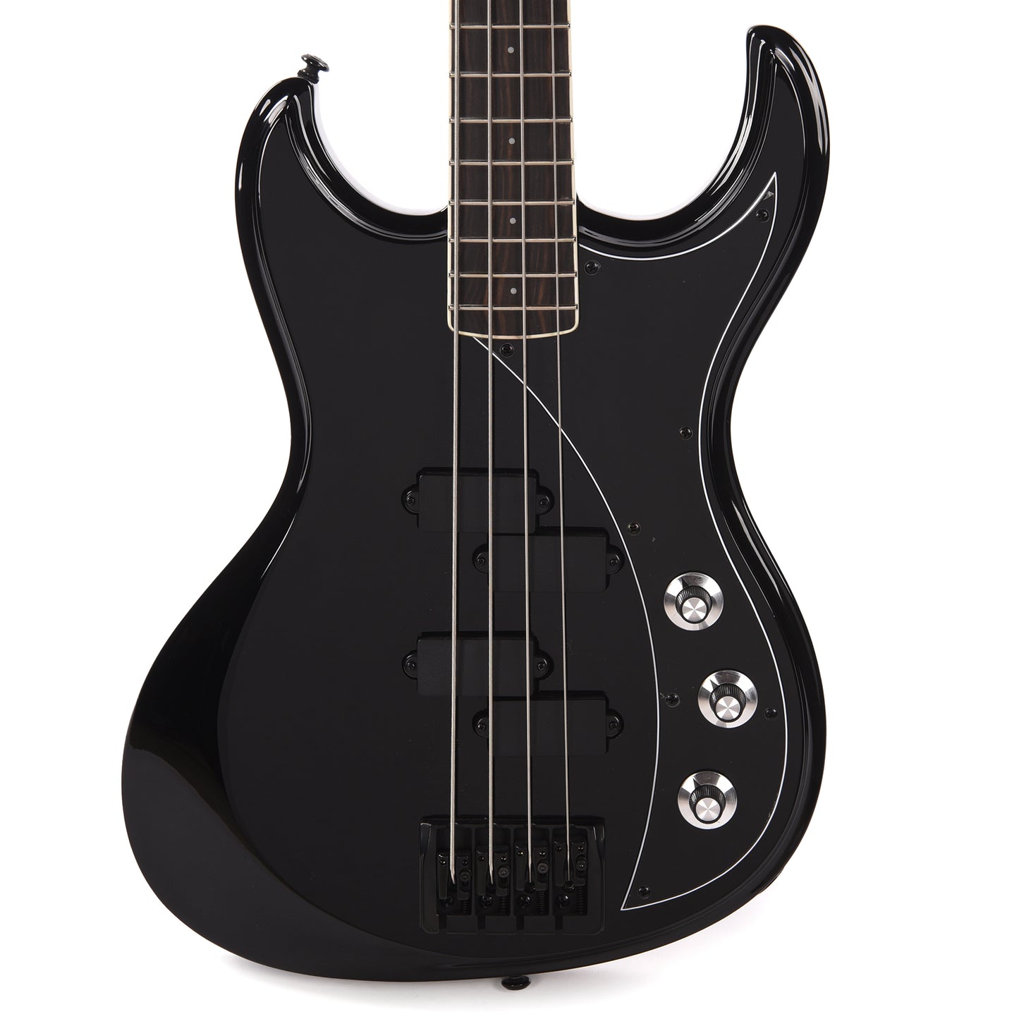 Dunable DE Gnarwhal Bass Gloss Black w/Black Hardware Bass Guitars / 4-String