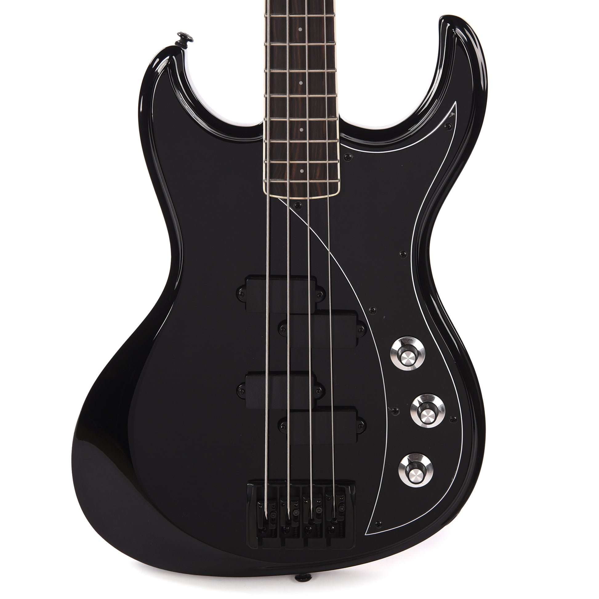 Dunable DE Gnarwhal Bass Gloss Black w/Black Hardware Bass Guitars / 4-String