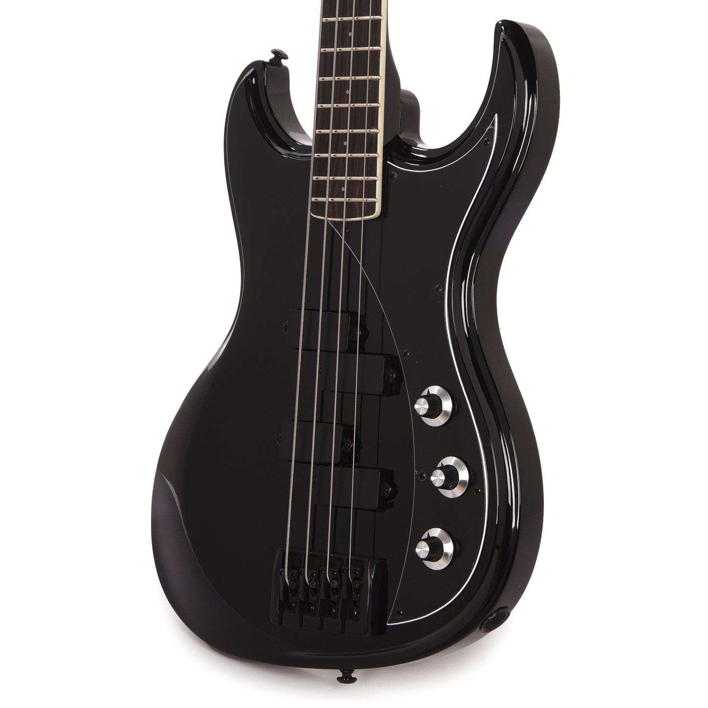 Dunable DE Gnarwhal Bass Gloss Black w/Black Hardware Bass Guitars / 4-String