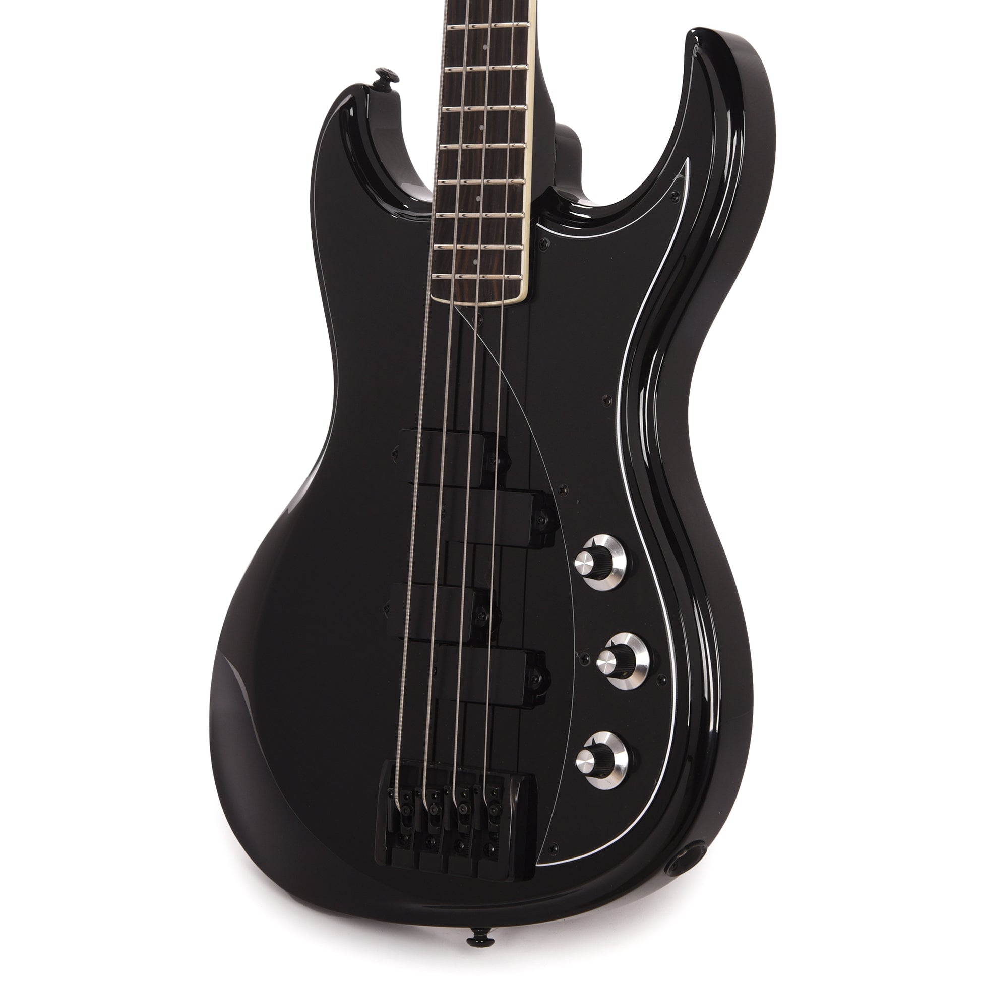Dunable DE Gnarwhal Bass Gloss Black w/Black Hardware Bass Guitars / 4-String
